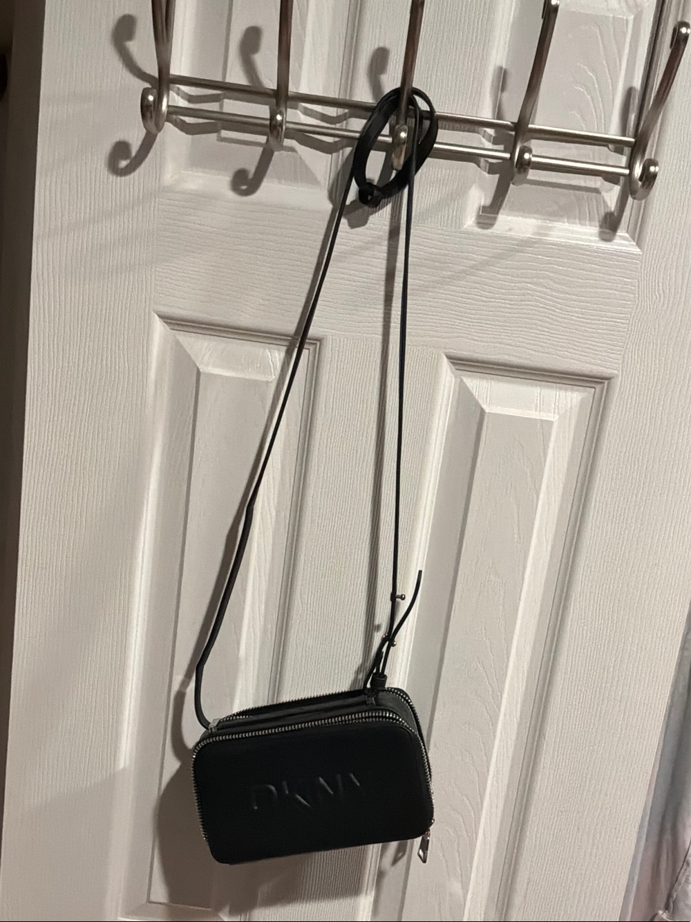 DKNY Black Crossbody Camera Bag
